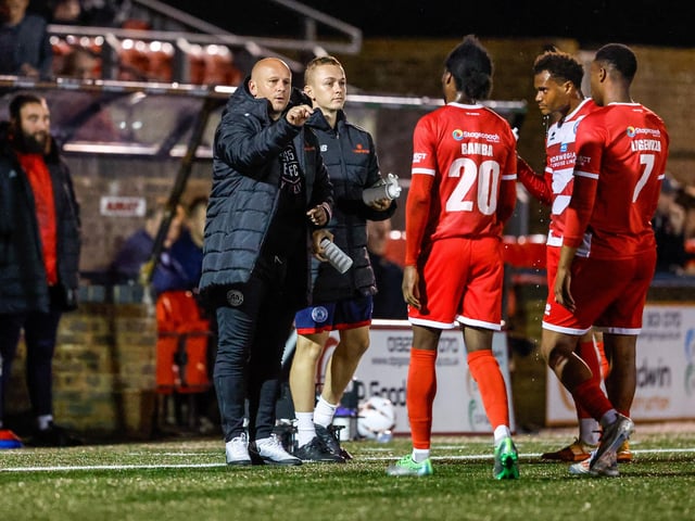 Eastbourne Borough v Little Common in the Sussex Senior Cup
