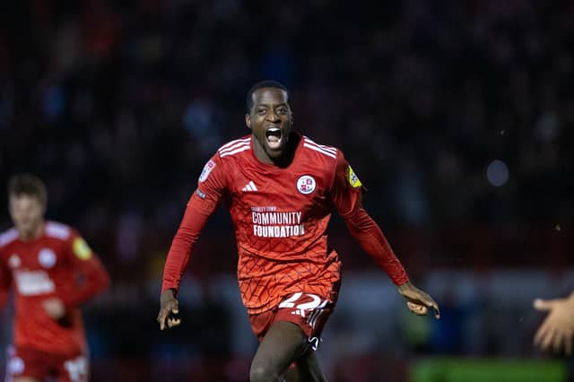 Crawley Town remain right in the mix for a play-off place after last night's win over Notts County.