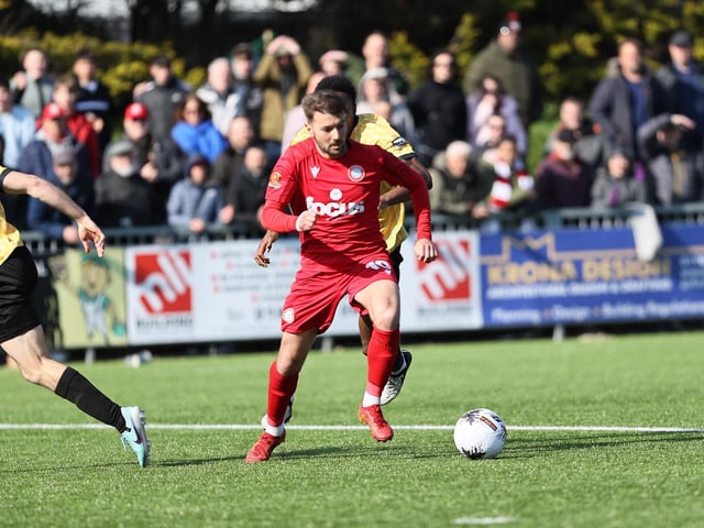 Worthing beat Maidstone in the National South play-off semi-final at a packed Woodside Road