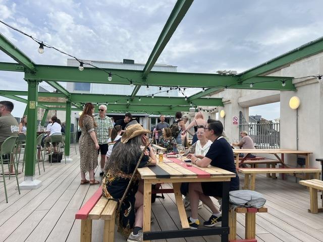 Observer Building rooftop restaurant and bar