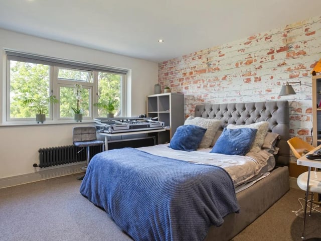 Upstairs there are four double bedrooms