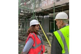 MP Caroline Ansell went to see how government cash is being used to replace unsafe cladding.