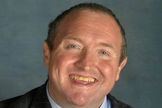 Cllr Michael Jones the leader of Crawley Borough Council