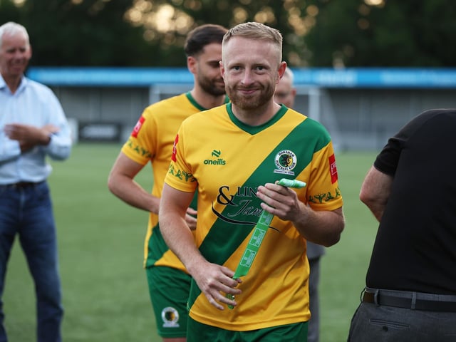 Natalie Mayhew's pictures of Horsham FC's Isthmian League title celebrations