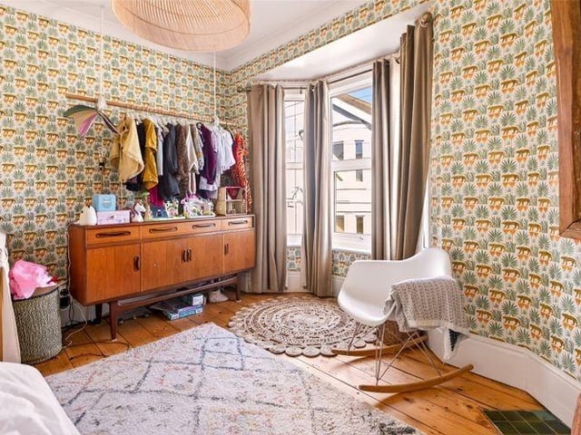 The third bedroom is at the rear of the property