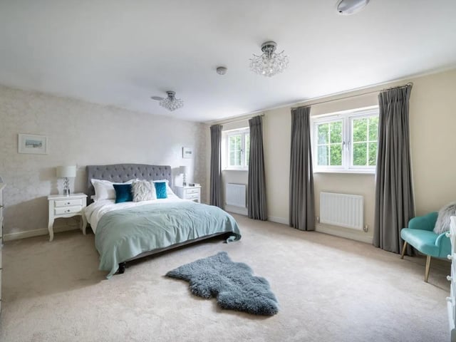 The property has five double bedrooms