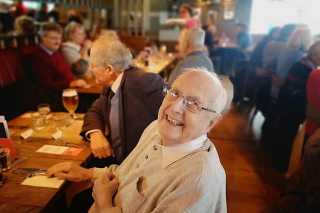 Thirty selected guests from a local charity enjoyed a free three-course dinner at favourite French high street restaurant Bistrot Pierre, paid for by loyal customers. Picture: Linking Lives Eastbourne