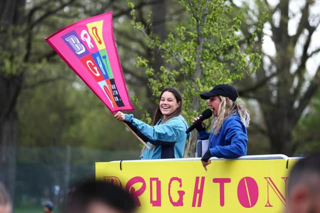 Ready to go at the Brighton Marathon | Photo: Peter Nicholls for London Marathon Events