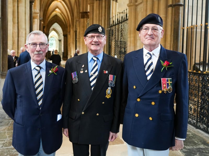 The ceremony was attended by many.