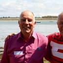 Pete Cox, left, and John McGregor worked together for five years at Thorney Island
