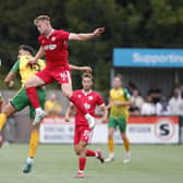 Worthing midfielder Sam Packham has signed a new contract. Picture by John Lines