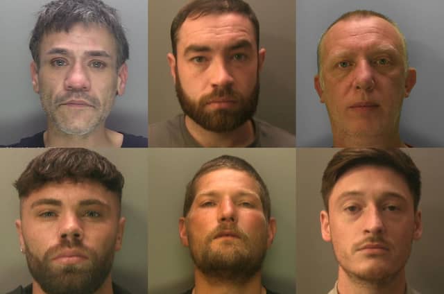 These are some of the most serious, high profile and prolific offenders who were jailed in the final month of 2025.