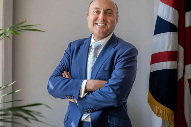 The Arundel and South Downs MP, Andrew Griffith, has criticised ministers over their handling of plans for local government reorganisation. Picture: Andrew Griffith