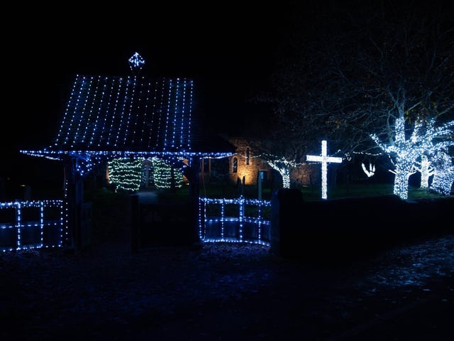 Westfield Christmas lights 2024. Photo by Frank Copper. The event this year has been scaled back significantly.