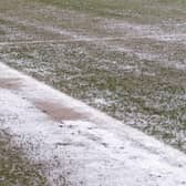 Waterlogged pitches were the story of the day again this weekend | Library picture