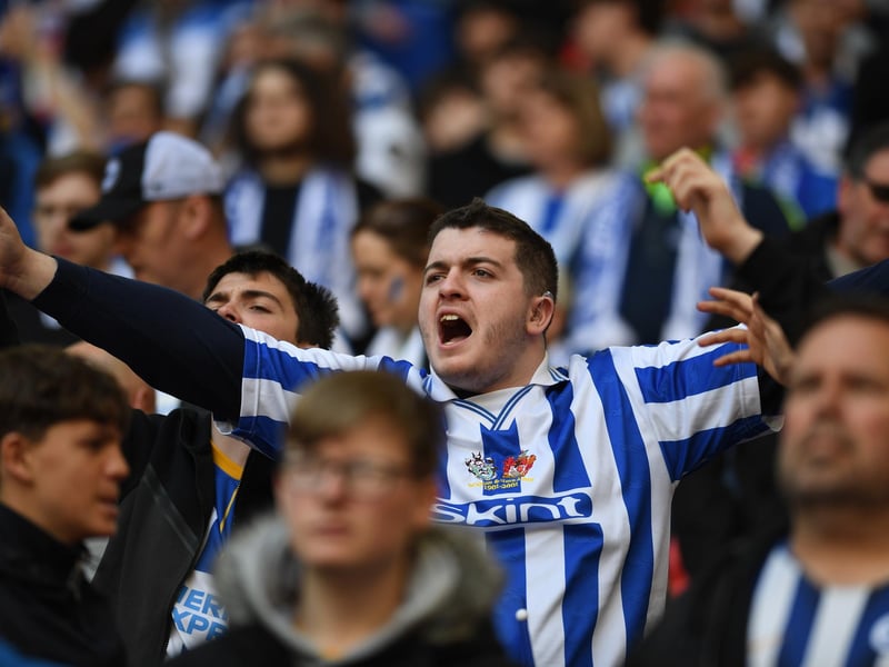 Brighton & Hove Albion V Man Utd Semi Final at Wembley(Photo by Jon Rigby)