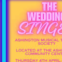 Poster for AMTS' The Wedding Singer