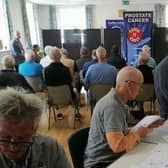 Free prostrate cancer screening test at Bexhill