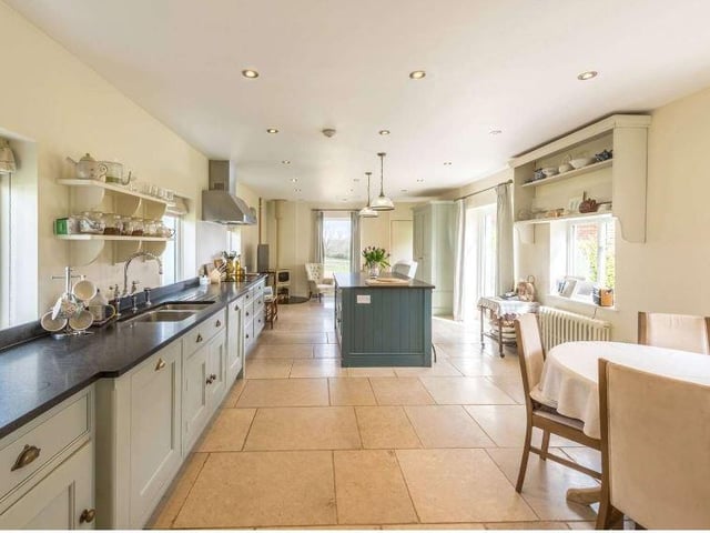 An interior view of the annexe