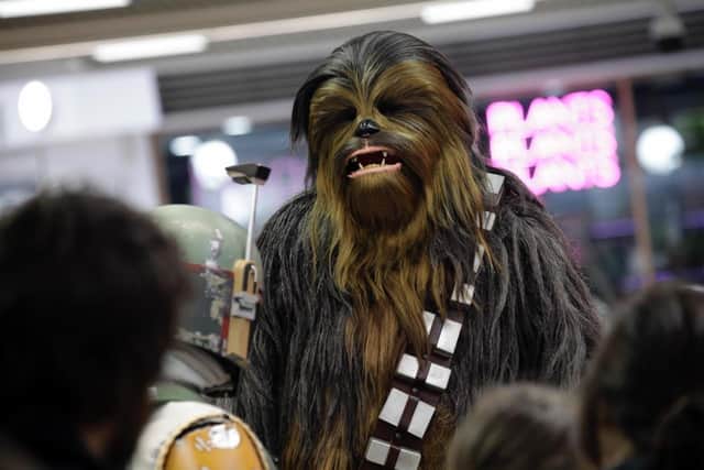 Actors from the Star Wars movies were out in force in Horsham on Saturday