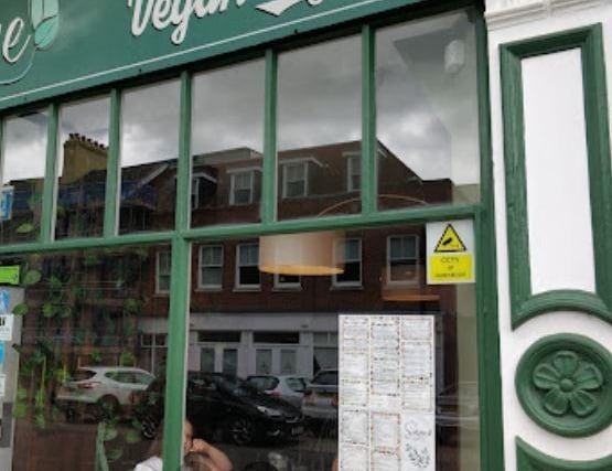 1)Sage-Vegan Cafe- 36 High St, Crawley RH10 1BW