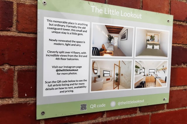 Littlehampton's old Coastguard Tower has been restored and turned into a holiday rental property called The Little Lookout. Developers Leila and Cal Leach bought the property in 2019, and after a large-scale renovation project, started letting the property in 2021.
