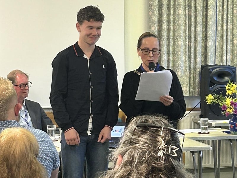 Haywards Heath Town Council's first-ever Community Awards took place on on Monday, April 29. Thomas Cunningham Coleshill