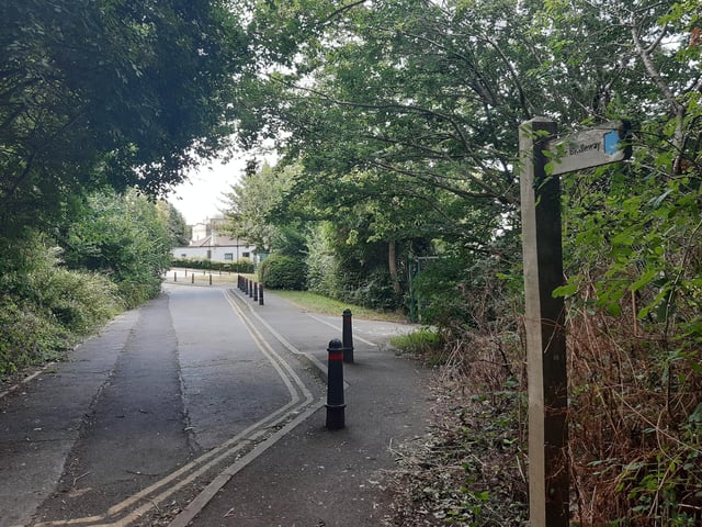 This will bring you out at Drove Road