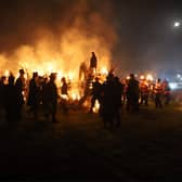 Ninfield Bonfire 2024. Photo by Andrew Clifton.