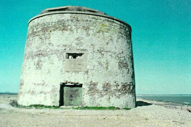 Martello Tower No. 64 is a scheduled monument and a Grade II listed building. The site is in ‘poor’ condition, according to Historic England. A Historic England spokesperson said: “Martello tower, 1806. On the beach with a housing development nearby. The preservation of archaeological and historical significance will be the main consideration in assessing the suitability of proposals to convert Martello towers for residential use. Historic England is working with [the] owner to find a sustainable conservation solution for the Martello.”