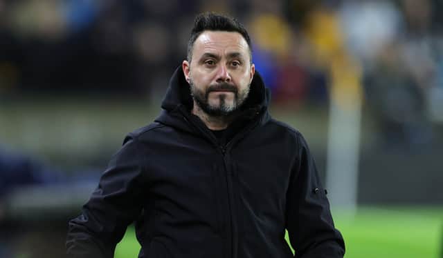 Roberto De Zerbi, the Brighton and Hove Albion manager, addressed speculation on his future