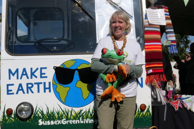 Carrie Cort, chief executive of Sussex Green Living, which aims to educate and inspire communities to live an environmentally sustainable life