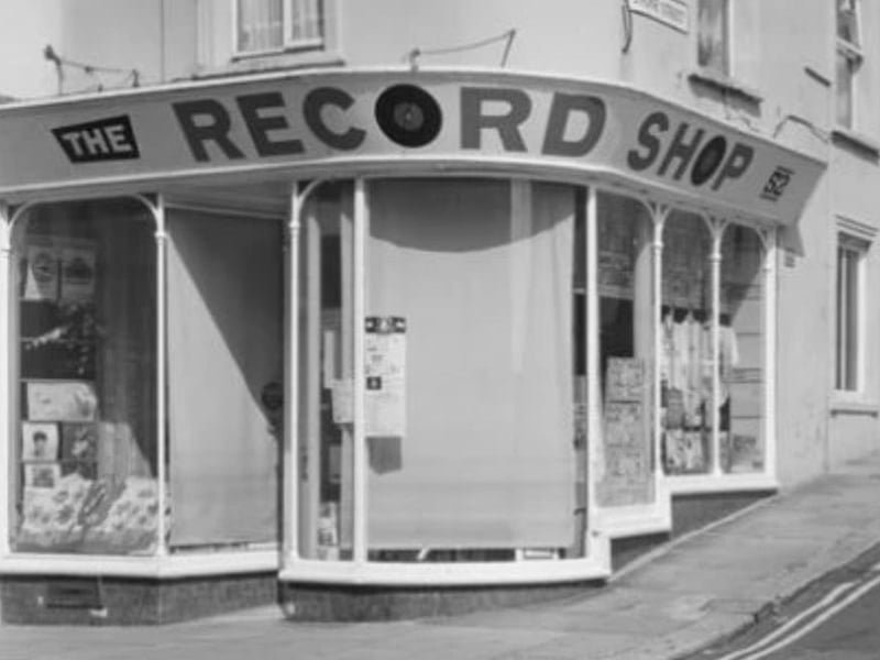 The Record Shop in Queens Road, run by Jack and Sonia London