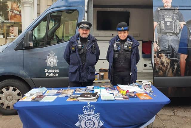 Operation Tinsel was dubbed a success by Sussex Police officials. Photo: Sussex Police.