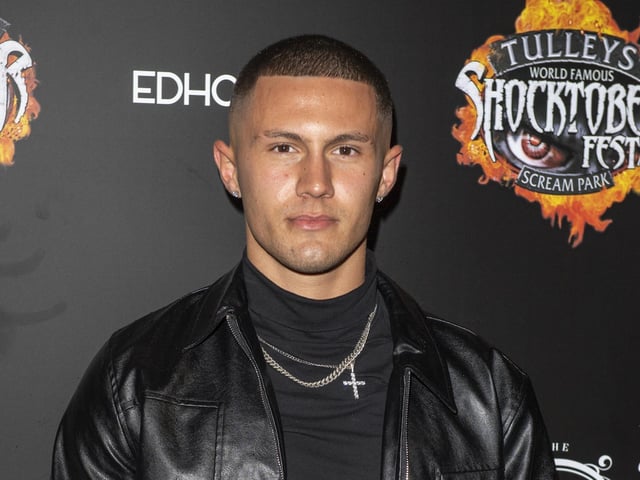 Ethan Davey attends Tulleys Shocktober Fest at Tulleys Farm on September 30, 2022 in Crawley, England. (Photo by Stuart C. Wilson/Stuart Wilson/Getty Images for Tulleys Shocktober Fest):