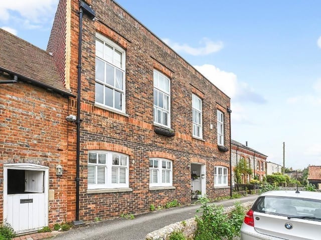 This town house really is quite special, converted from the former court house in Steyning. It has come on the market with estate agent Hamilton Graham at £1.6million.