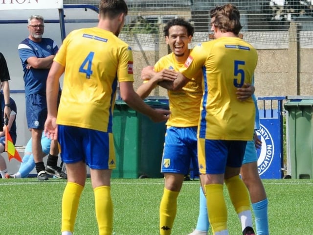 Lancing beat Worthing United 2-0 in a pre-season friendly. Photographer Stephen Goodger was there to catch the action