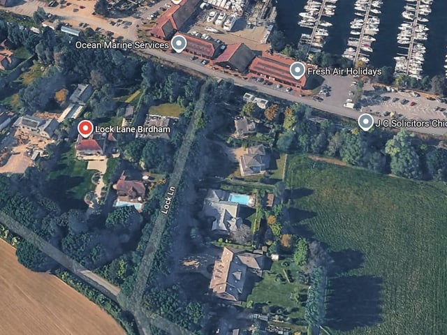 A property in Lock Lane sold for £2,750,000 on September 2.