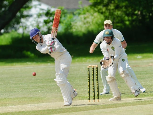 Action from Goring CC's win at Chippingdale in the Sussex Cricket League Division 4 West