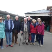 Probus Horsham Arun Group enjoying a day out on the Blue Bell Railway. 