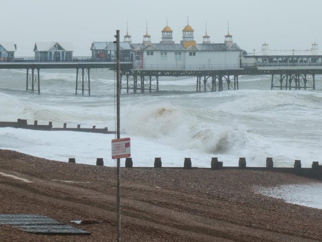 Storm Austen in Eastbourne