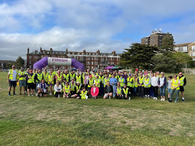 The annual Arunners five-mile beach run saw more than 500 people take part