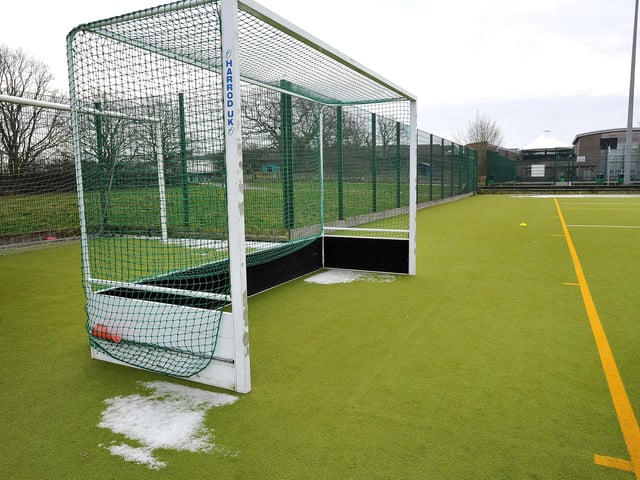 Game off at The St Pauls hockey pitch in Burgess Hill