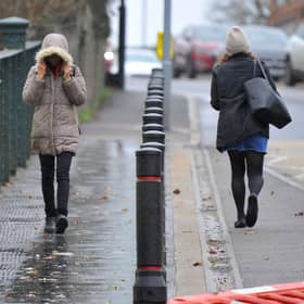 Burgess Hill during storm (Image: Hollie Robards)