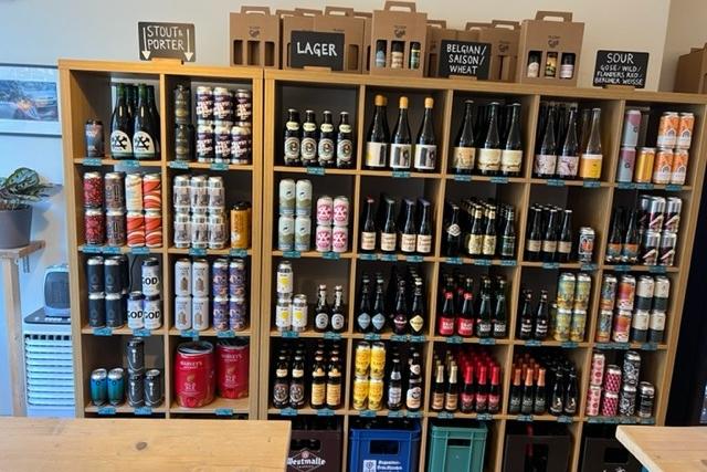 Hastings has its own 'great wall of beer'.