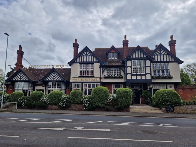 Stacey Croft is celebrating her eighth year as manager of Worthing pub The Thomas A Becket in Tarring