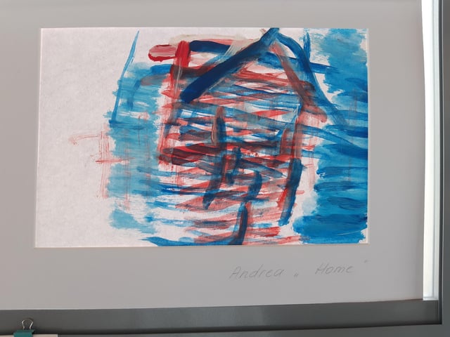 Art on the Trail at St Winefrides Residential Home in Littlehampton