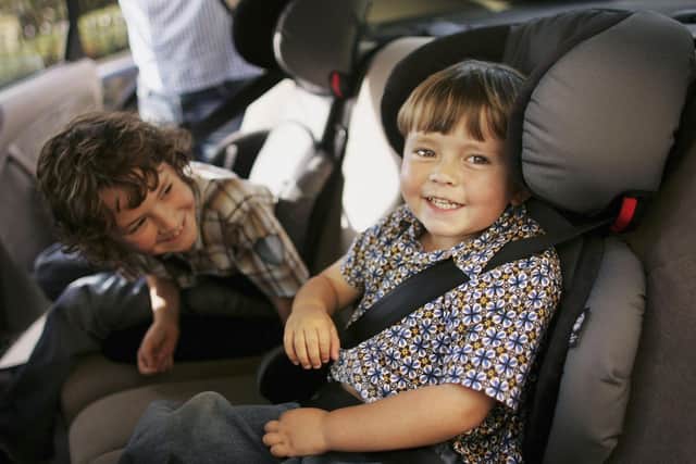 Travelling with children in the car can be quite a journey. Photo by Bruno Vincent/Getty Images