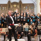 Burgess Hill Choral Society in performance directed by Michael Stefan Wood BEM