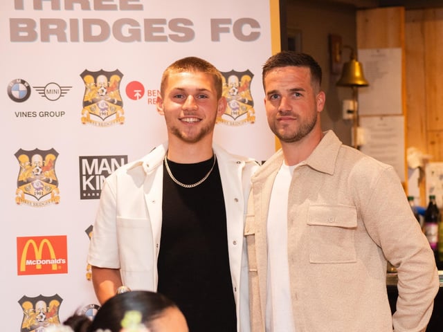 Three Bridges Football Club have enjoyed a great season where they reached the final of the Isthmian South East play-offs. On Saturday, they held their awards evening. Photographer Laura Rose was there to catch the winners.